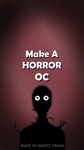 Make A Horror OC art challenge 👻  Y'all in the spirit for spooky season yet? If you have any ideas/requests for future OC makers let me know in the comments!  #artchallenge #artinspo #characterdesign #ocartist #ocmaker 