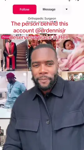 #stitch with @DRJUDE The person behind this account @drdennisjr deserves a place in Hell.