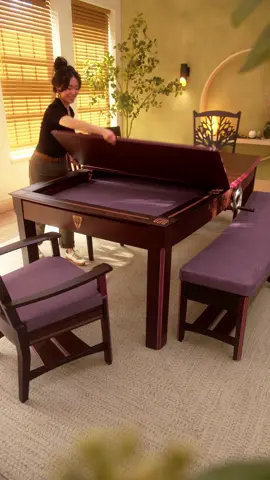 Not your usual dungeon crawl🏹 this Zelda-inspired Prophecy table brings a little extra nostalgia to the adventure 🌿🎮 #gamingtable #dndtable #gametable #zelda #link #nostalgicgame #zeldadnd #tabletopgame #thelegendofzelda #nintendogames #videogames #gaming