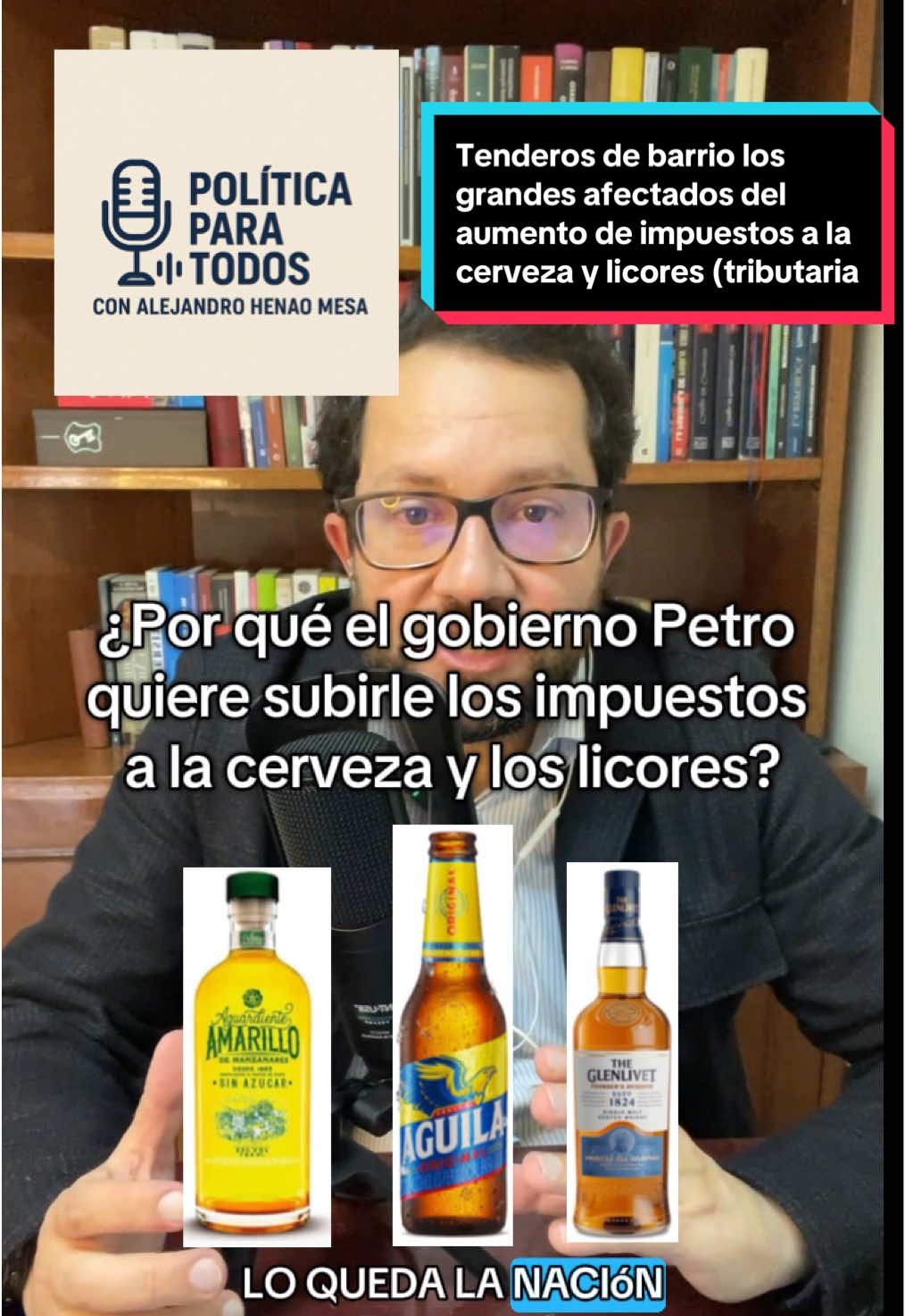 Los tenderos son quienes se verán gravemente afectados por la reforma tributaria de @Gustavo Petro. En un año donde han tenido caídas en las ventas según Fenalco de un 3% por los impuestos saludables en alimentos y bebidas no alcohólicas, el Gobierno pretende ponerle impuestos a la cerveza y los licores, encareciendo estos productos (cerveza aumenta 66% y el aguardiente 44%). Los tenderos se verán afectados por el volumen de ventas de la cerveza y licores va a caer en un 30%-50%, un golpe grave para los más de 450.000 tenderos del país. #tributaria #reformatributaria #leydefinanciamiento #impuestos #petro #cerveza #comisioneseconomicas #hacienda #26billones #aguardiente #licores #tenderos #tiendas #tiendasdebarrio #asuntoslegislativos #asuntosregulatorios #asuntospublicos #estructuradelaguardiente #estructuracerveza #noconmicerveza 
