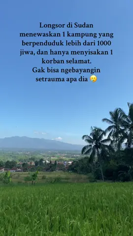 Turut berduka cita #sudan #longsor #bencanaalam 