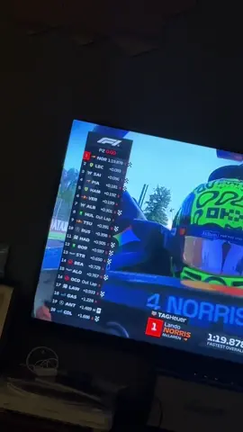 i like this picasso 🙂‍↕️ let’s keep cooking 🧑‍🍳 that’s the checkered flag on day 1 for fp1 & fp2 🏁 . . . #f1content #monza #landonorris #charlesleclerc #carlossainz 