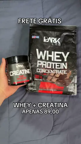 Esse Kit tá uma loucura 😱🔥 #tiktokshop #darklab #creatina #whey 