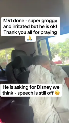 Well the team came out and said all went well. No liquid for an hour and slowly can drink then slowly eat. Lying down today. Still will be dizzy and clumsey. Thank you again for the prayers and keeping our anxiety down. We are mentally drained and exhausted. #autism #autismoftiktok 