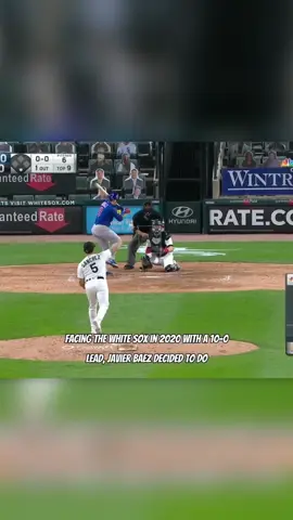 The Time Javier Baez Hit a Double While Batting Left Handed