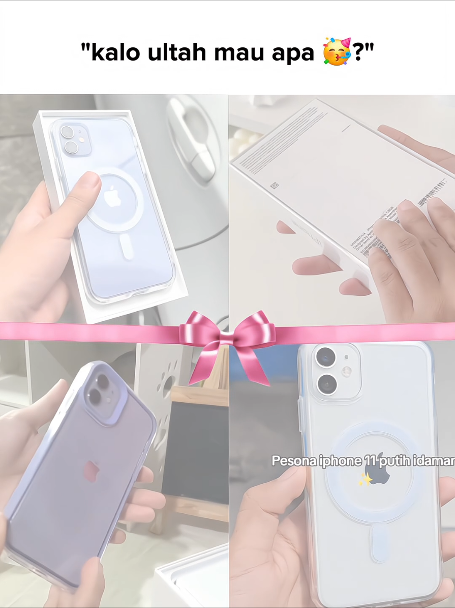 Membalas @senengcheckout_1 ini versi ip 11 nya kak 🎁💝💫 . . #ultahmauapa? #iphone11 #kalianmauhpiphoneapa #fyp #bismillahfyp 