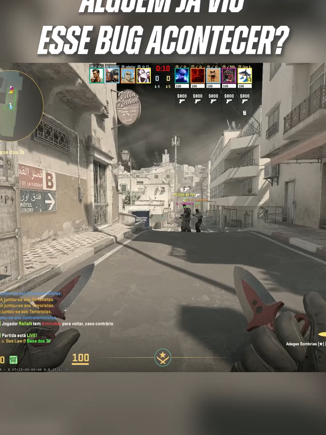 Queria muito ver a tela do cara kkkkkkkk GC e suas surpresas #cs2funny #cs2moments #funnyvideos #cs2 #gameplay #counterstrike