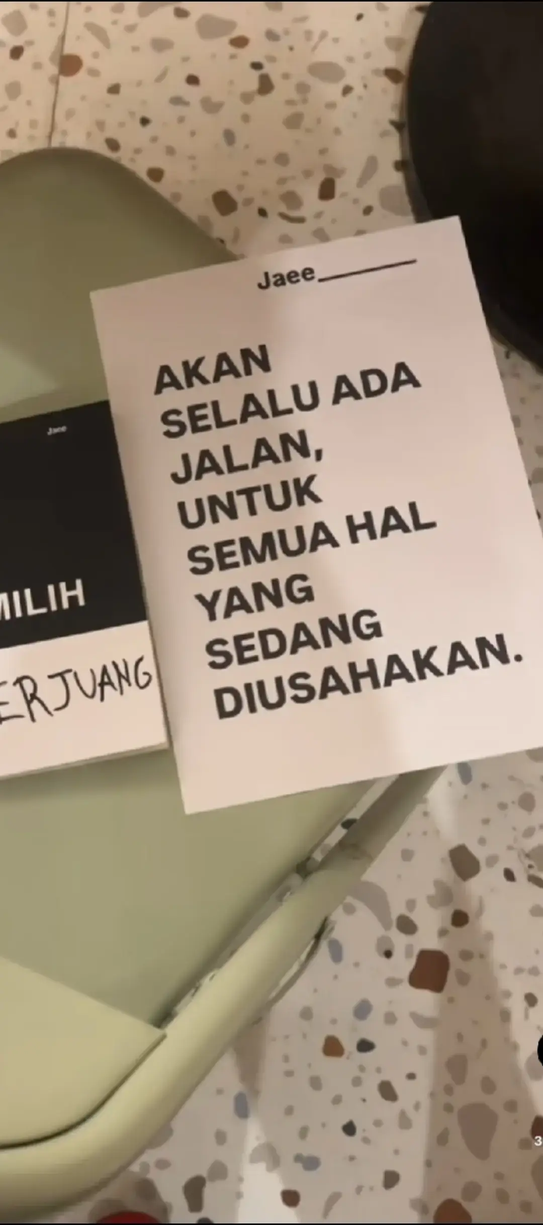 terasa susa bagi ku#