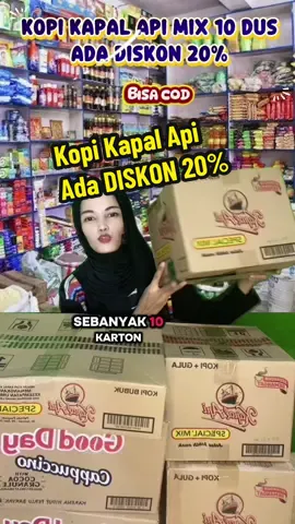 Diskon Perkopian 10 DUS #kopikapalapimix #diskontiktokshop #diskonkopi #kopimurah #kopikapalapimurah 