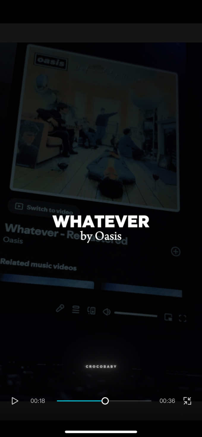 Every time Oasis sings Whatever, it feels like they’re handing us wings..
