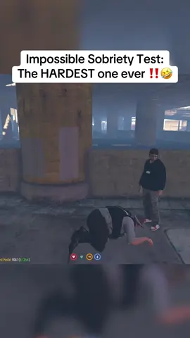 Can anyone pass this test? 🤣‼️ #gta #gtarp #gtaviral #fivem #fyp 
