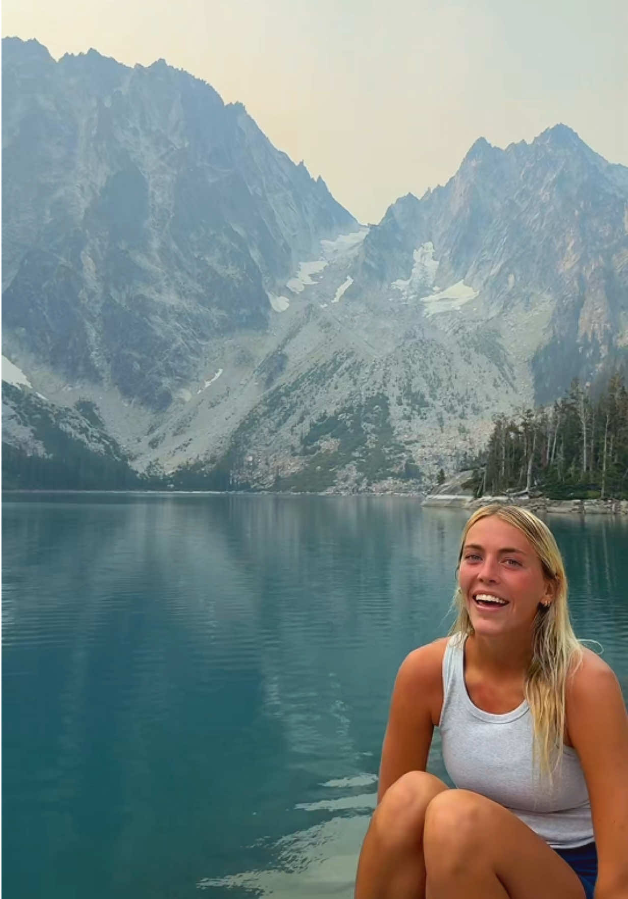 this view is unreal #pnw #Hiking 