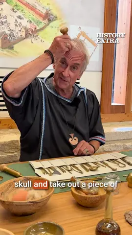 Roman surgery was not for the faint-hearted! At Chedworth Roman Villa, Stefan shows us replicas of surgical tools once used in the ancient world – from trephines for drilling into skulls to the more recognisable syringe. 📸 Getty #HistoryExtra #Romans #RomanSurgery #MedicalHistory #Chedworth