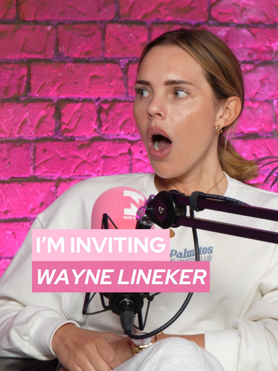 Our dream party guest list… including Wayne Lineker 👀🥂  We pulled together the celebs we think would make the ultimate party crew and yes, it’s as random 😂   Tell us your No.1 party guest in the cocmments ⬇️  Search Nip Tuck wherever you get your podcasts 🎙️
