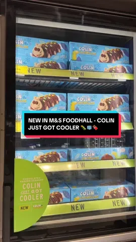 ⭐️ NEW TO M&S GEMINI FOODHALL - Arctic Colin the Caterpillar 🐛🍫❤️ Your favourite desert now frozen !!! #colinthecaterpillar #marksandspencerfood #mnslocal #newin #mandsfood 