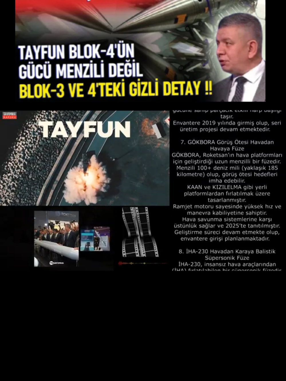 #savunmaraporu #roketsan #tayfun 