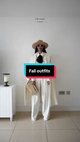 Fall outfits I wore, which is your favourite? #fall #outfitinspo #fyp #foryou #fy  @Jacquemus pants @DeMellier bag @sourceunknown.official blazer @Maison Alaïa bag @Dior sunglasses  @GIABORGHINI boots @MAJE pants