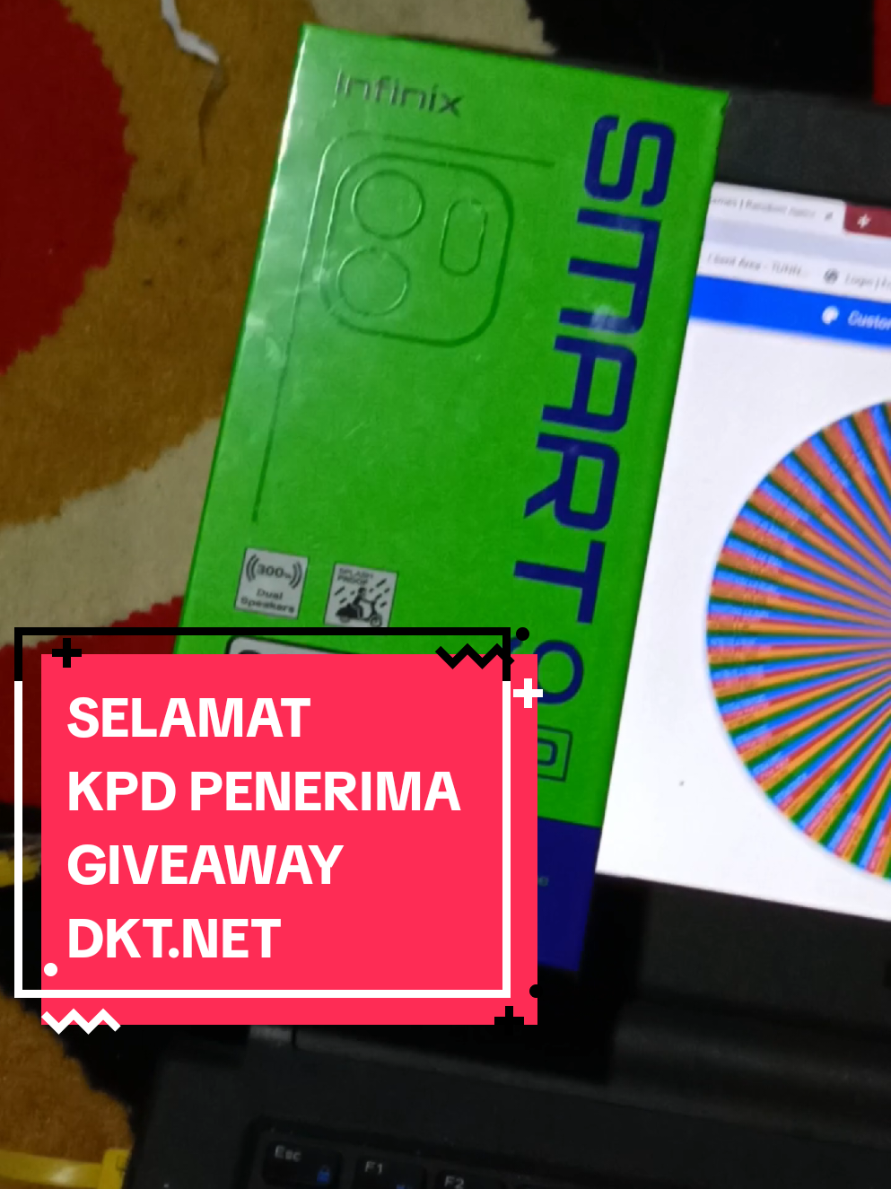 HADIAH UTAMA GIVE AWAY MEMBER/MITRA DKT.NET #JelajahRomantis #pasaman #pesonaduakoto #ronggengduakoto #COD 