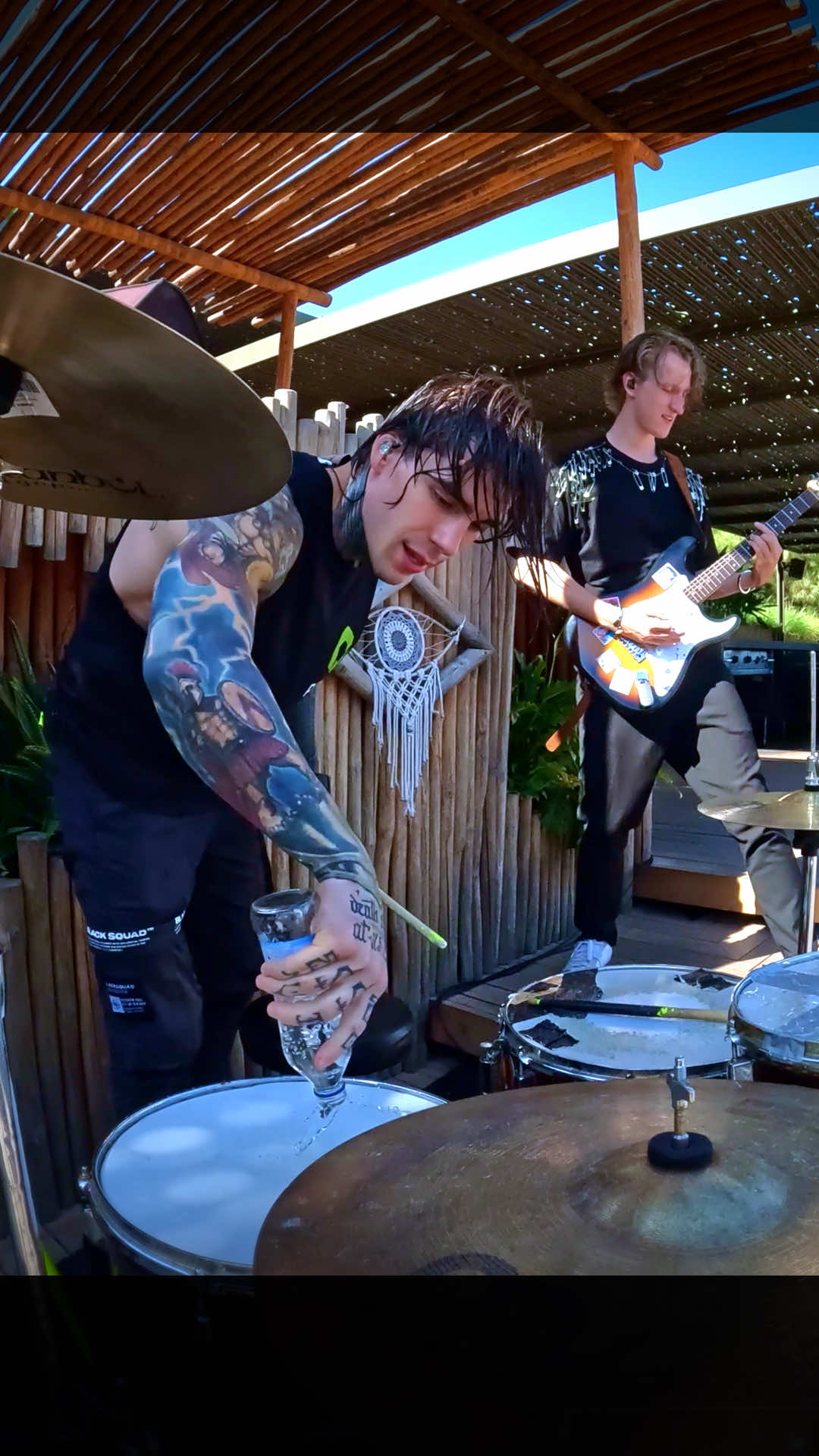 shape of you 🌊 available for booking #drums #drumming #drummers 