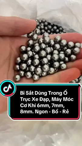 Bi Sắt Ổ Trục Xe Đạp, Máy Móc Cơ  Khí 6mm, 7mm, 8mm. Ngon - Bổ - Rẻ Là Đây Chứ Đâu #diepfishing #bi #bisat #bisatotrucxedap #bisatmaymoc