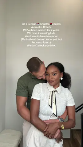 Abou us🫶🏾. Nice to meet y‘all🧸 #mixedcouple  #serbia #marriedlife #fyp #foryoupagе 