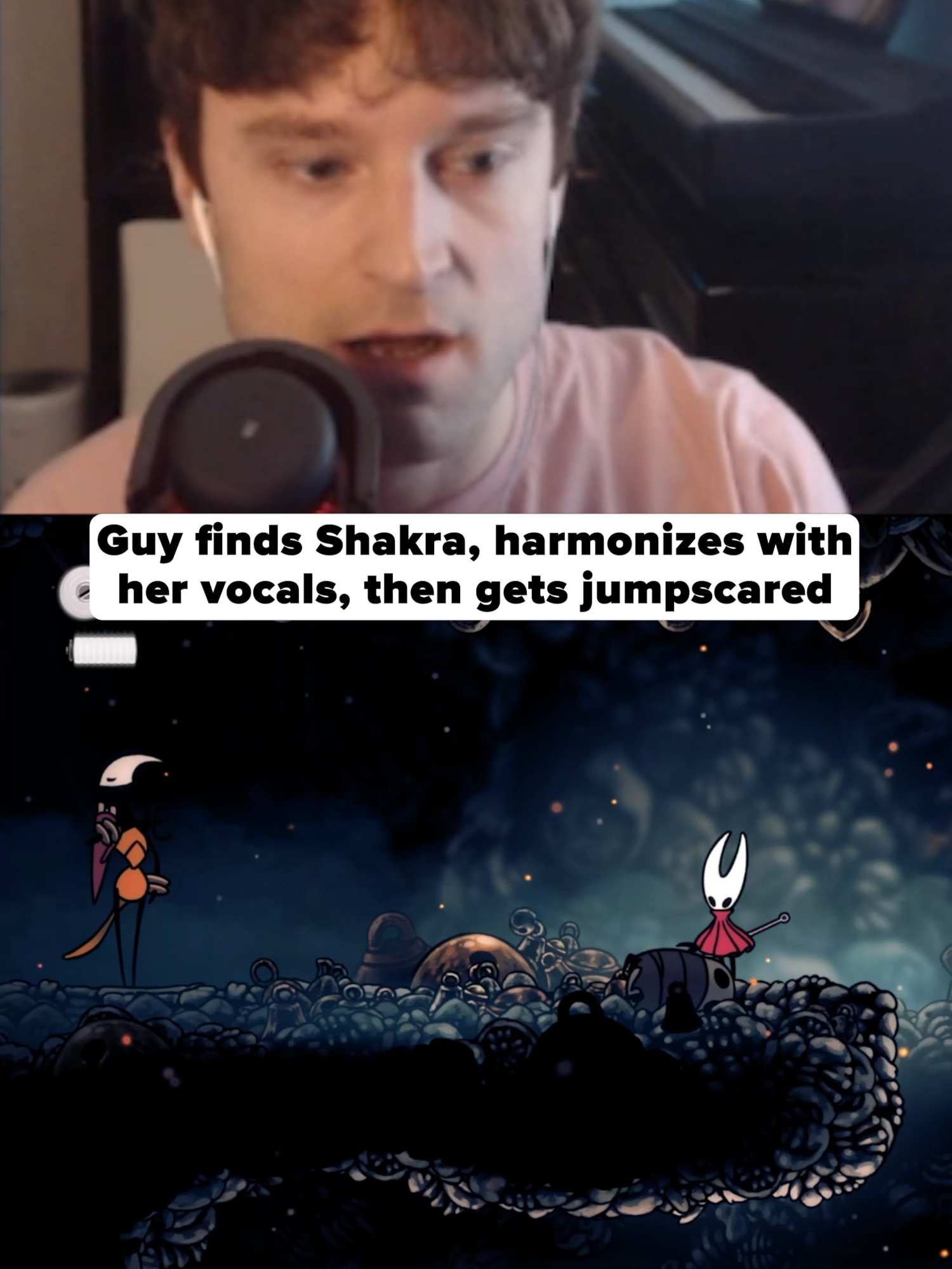 The only person to get jumpscared by Shakra #fyp #silksong #trevortreefort