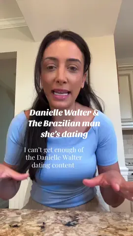 Maybe I’m just an old married lady 😂 and I don’t understand how dating works! But anyone else can’t get enough and also slightly worried about the Danielle Walter dating lore?! #fyp 