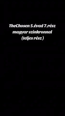 TheChosen 5.évad 7.rész magyar szinkronnal teljes rész A FELHÁZ 1. RÉSZ Jézus megérkezik az utolsó vacsorára. A tanítványok szívét félelem tölti el, mert érzik: ellenségeik mind közelebb vannak hozzájuk. #nekem_azélet_krisztus #kegyelem #örökélet #újéletkezdete  #ámen💕🙏fyp😘😘😘 