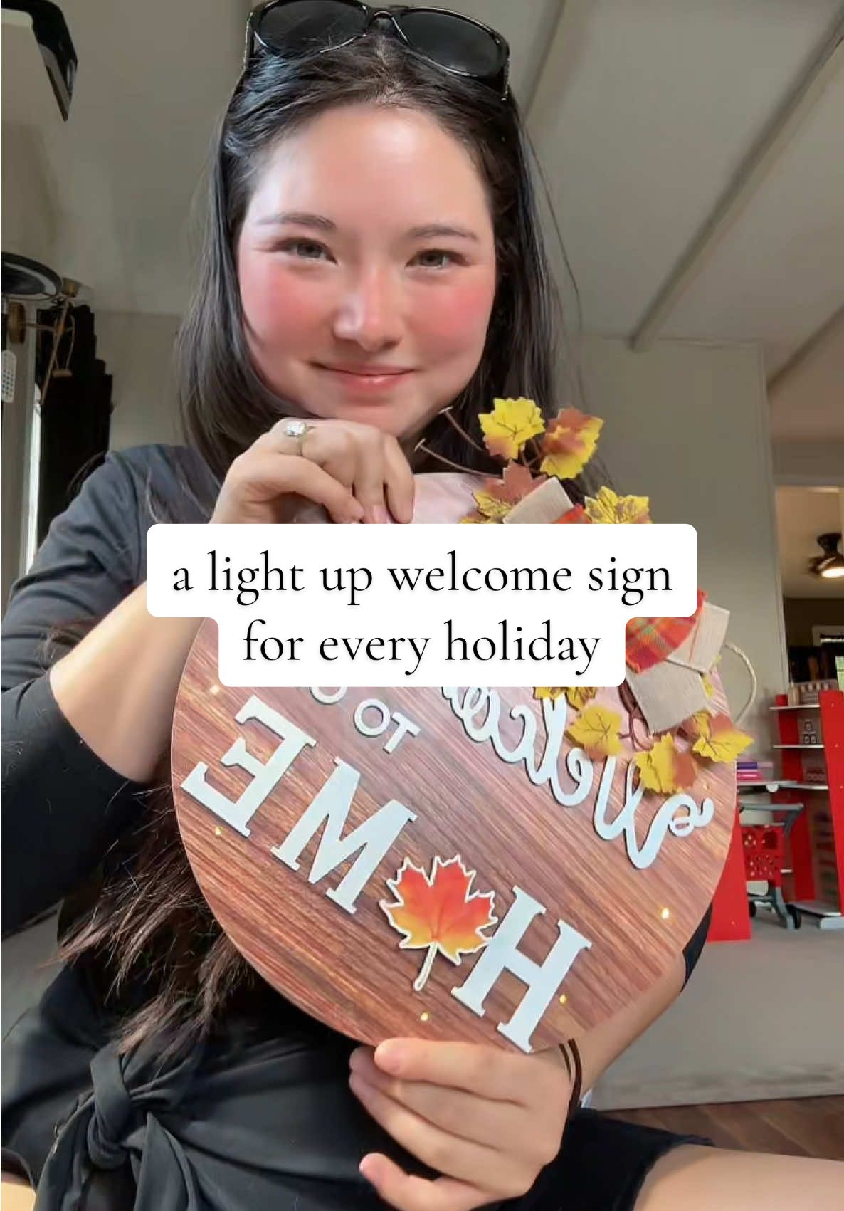 i can’t wait to use this all year i love it! 🫶🏻 #welcomesign #homedecor #homemusthave #seasonaldecor #fypシ゚viral 