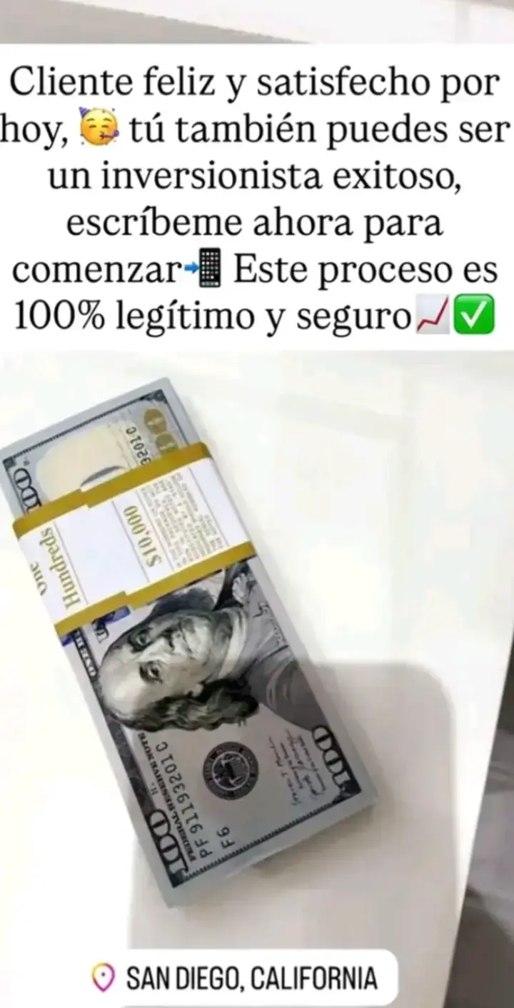 Testimonio en su máxima expresión📢📢¿Quién sigue? Otro cliente satisfecho invirtió y recibió su pago. 