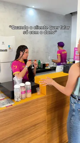 Só com o dono 🤣 #acai #acaigourmet #acaiteria 