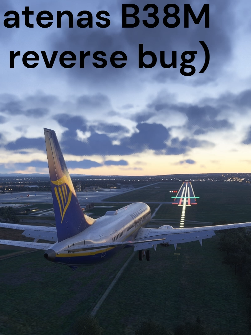 Landing in atenas with my friend @final_approach_ #viral_video #parati #ivao #foryoupagе #boeing #737  El editor un poco de lag,