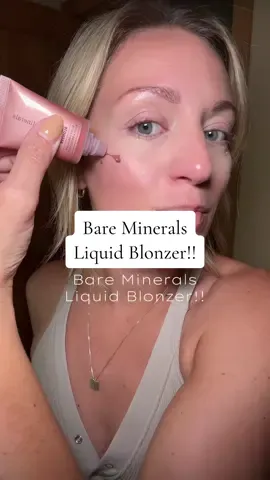 I knew I was going to love this Blonzer!!! I have the powder already and HAD TO HAVE the liquid! 🤎🩷 #blonzer #blush #bronzer #tiktokshopcreatorpicks #tiktokshoprestock @bareMinerals 