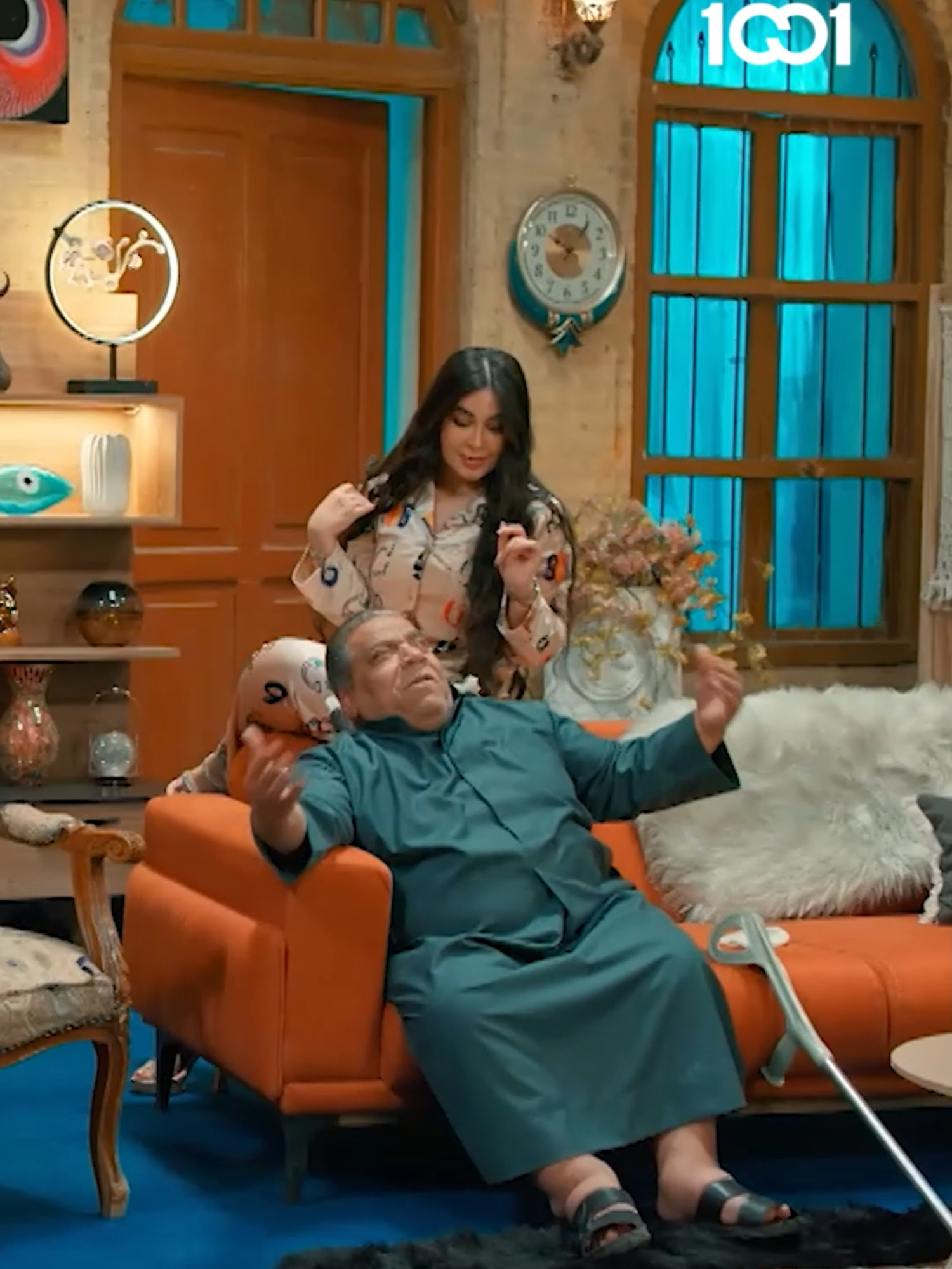 أبو جمعة مطرب حفلة التعارف🤣 #أبجد_هوّس على 1001