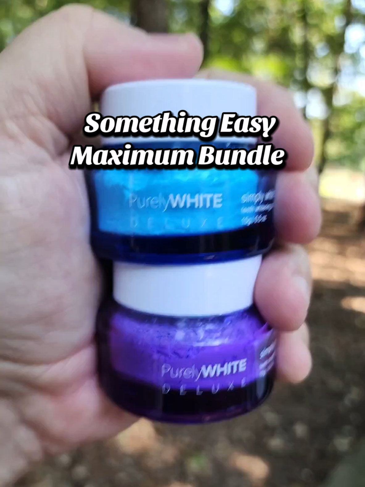 PurelyWHITE Maximum Bundle  Something Easy #purelywhitedeluxe #maximumbundle #smile #tiktokshop 