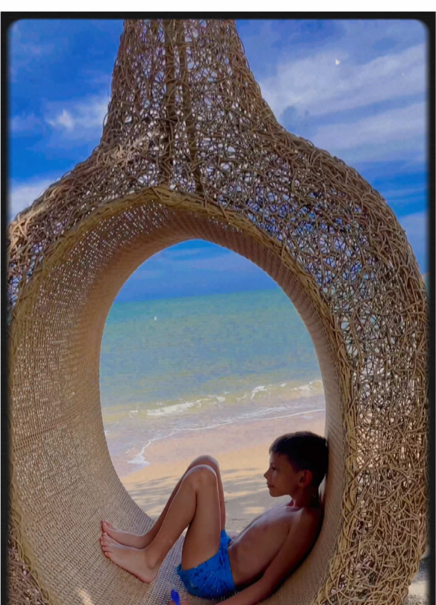 #talnahchanin #relaxingvideos #beachvibes #merlinresortkohlak #thailand🇹🇭 #oceano 