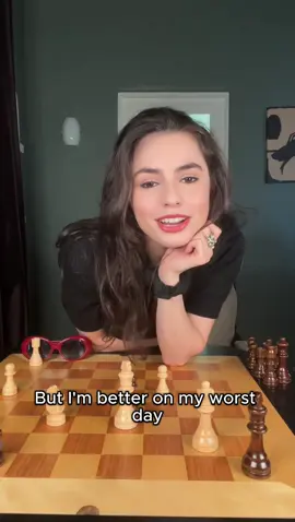 I learned to play chess since filming this lol 