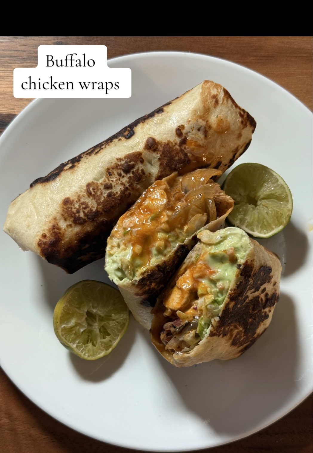 Buffalo chicken wraps 🌯 full recipe in bio!!  @Primal Kitchen Foods  #quickrecipes #EasyRecipe #DinnerIdeas #healthyrecipes #mealprep 