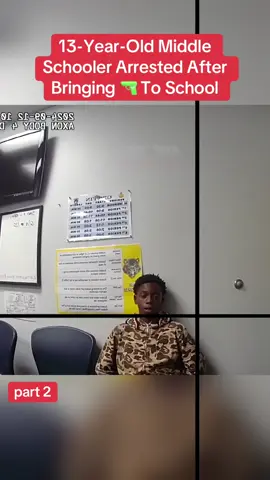 13-Year-Old Middle Schooler Arrested After Bringing 🔫 To School #cops #police #policeofficer #viral #foryou