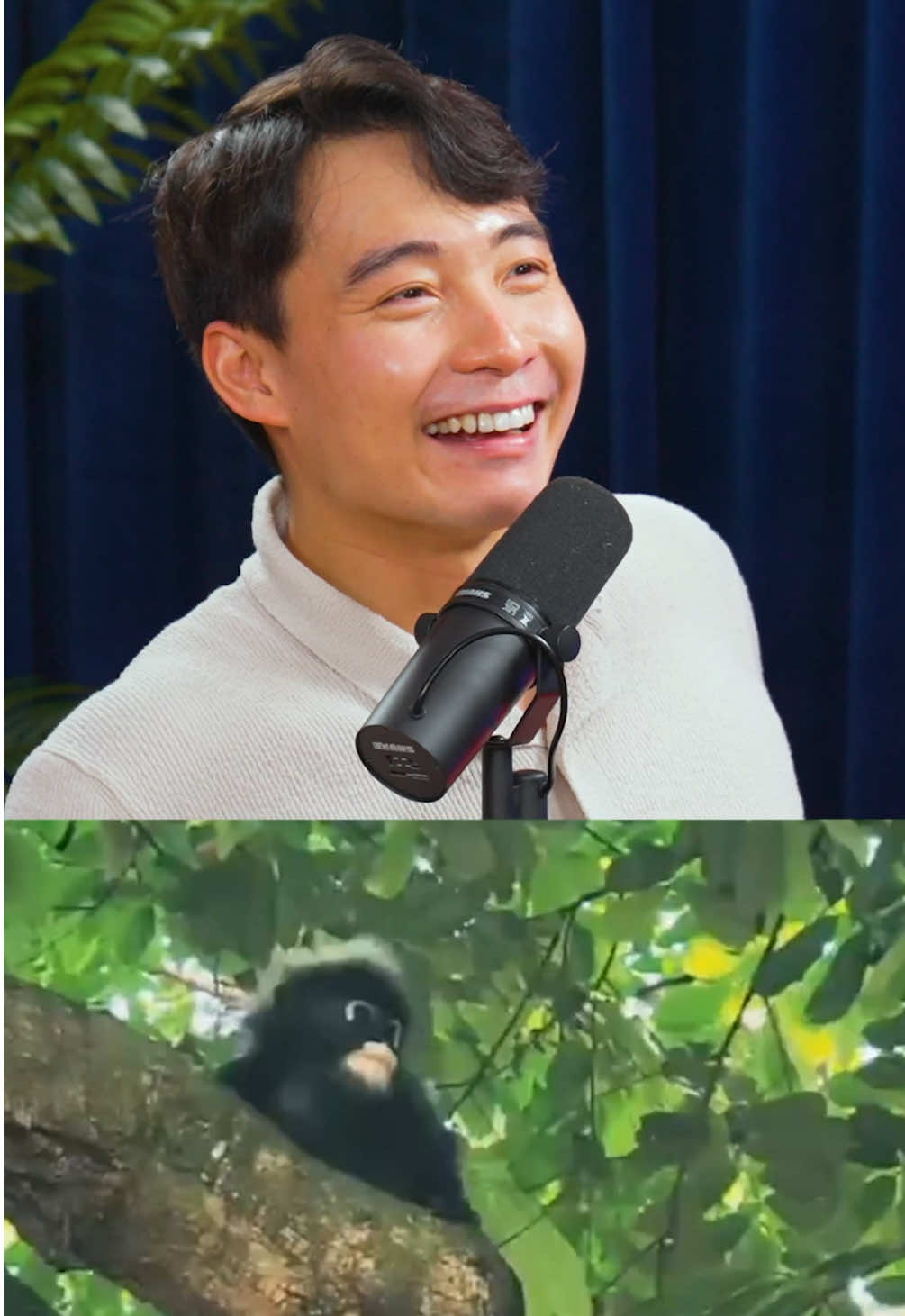 Monkey business with @Nigel Ng (Uncle Roger) 