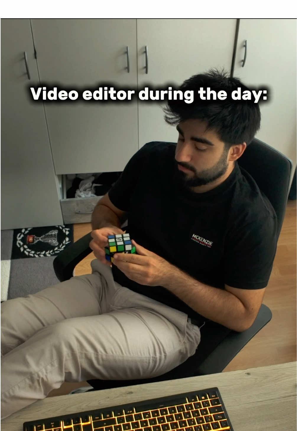 A Day as A Video Editor 👨🏻‍💻 #aftereffect #motiongraphics #motiondesign #editor #fyp 