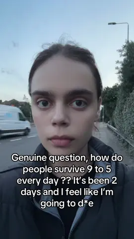 9 to 5 is no joke fr #fyp #viral #employed #jobinterview #fy 