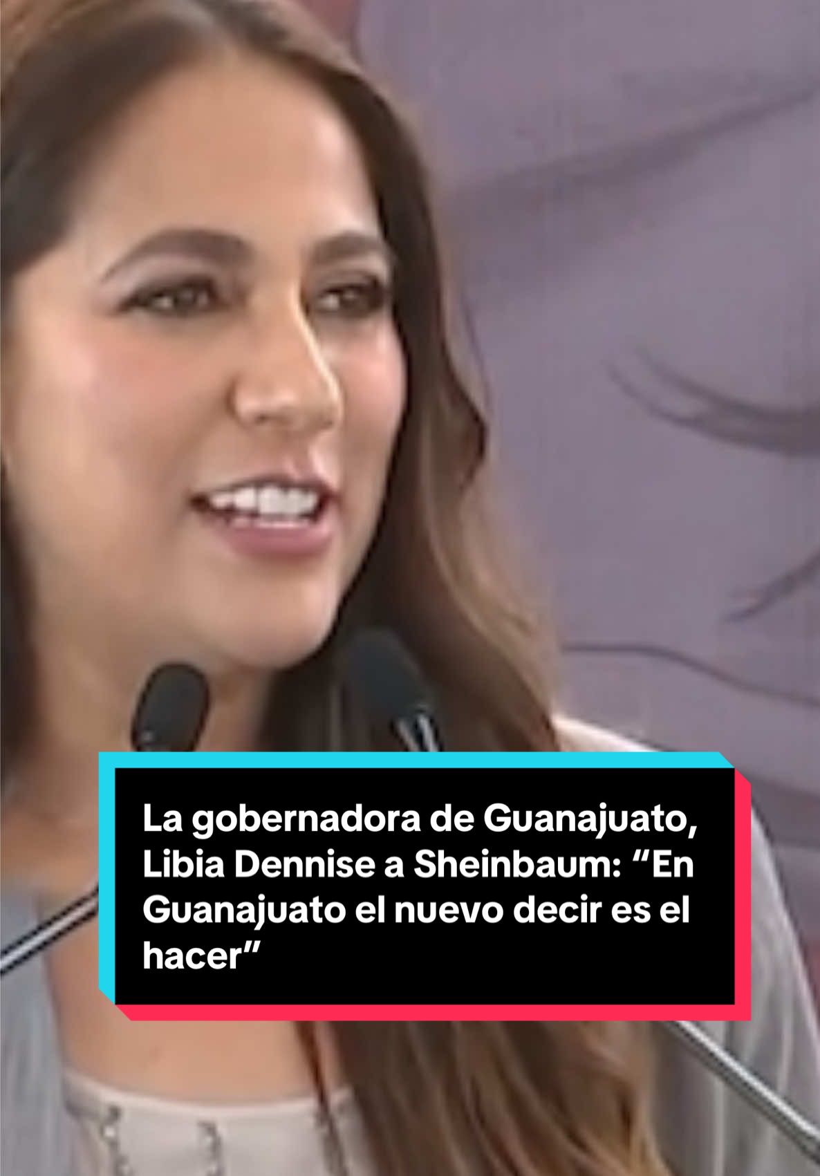 @Libia Dennise a @Claudia Sheinbaum Pardo : “En Guanajuato el nuevo decir es el hacer” La gobernadora de Guanajuato, Libia Dennise García Muñoz Ledo, agradeció a la presidenta Claudia Sheinbaum por elegir a la entidad como el primer estado para presentar su informe de gobierno. “Te recibimos con apertura y respeto, presidenta. Guanajuato es cuna de la libertad, con Hidalgo, Tomasa Esteves y las mujeres insurgentes que demostraron que un mejor México era posible. Aquí el nuevo decir es el hacer”, afirmó. La mandataria resaltó que, con voluntad y colaboración, sociedad y gobierno pueden superar cualquier obstáculo, siempre con el objetivo de construir un país libre de violencia, desigualdad y falta de oportunidades. #Guanajuato #ClaudiaSheinbaum #LibiaDennise 