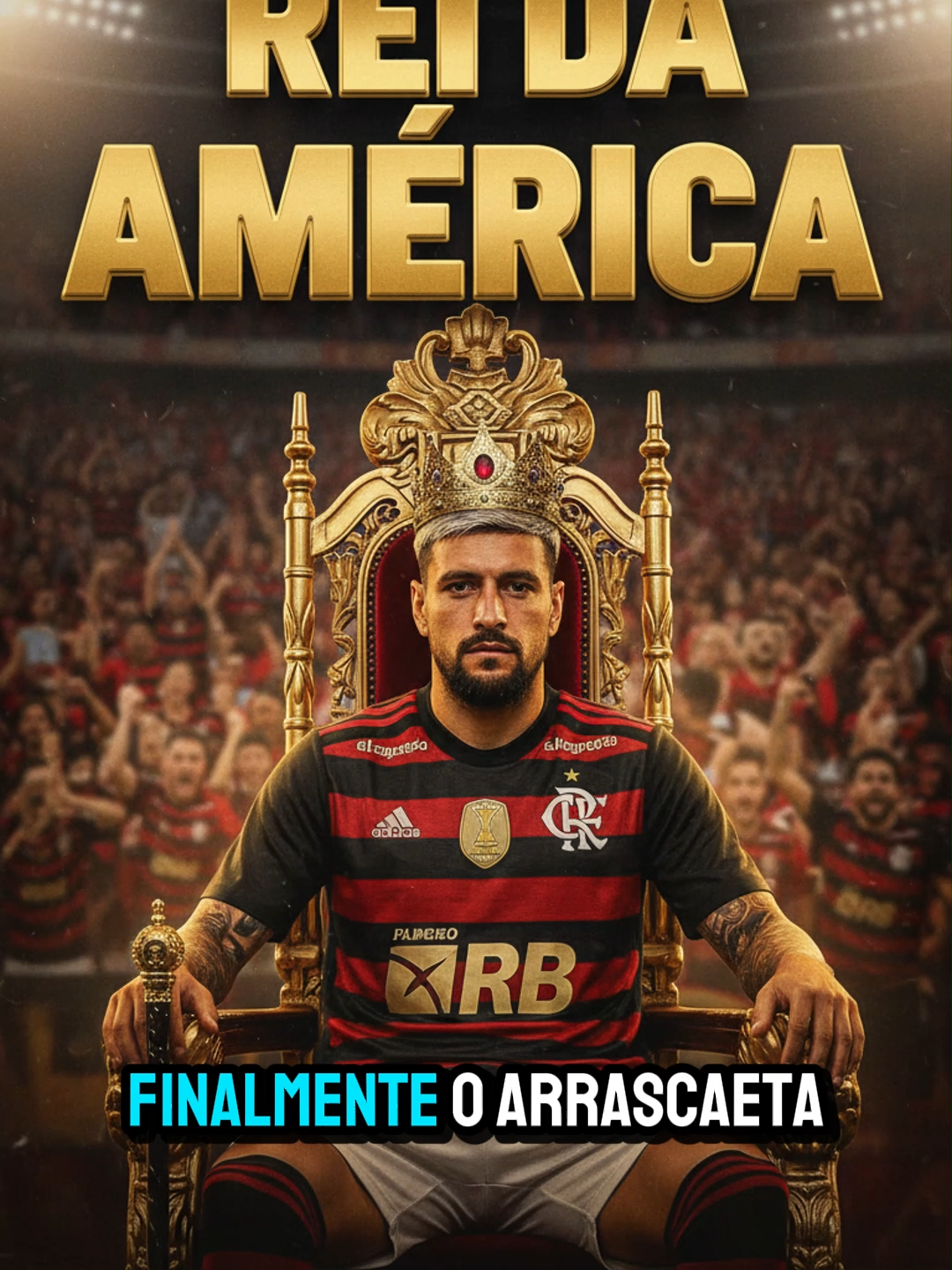 REI DA AMERICA, RESPEITEM O ARRASCAETA