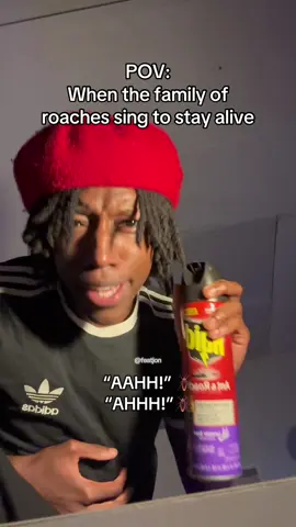 THRIILLAAAAAHHH 😩 #skit #featjonn #funny #featjon #singing #roaches 