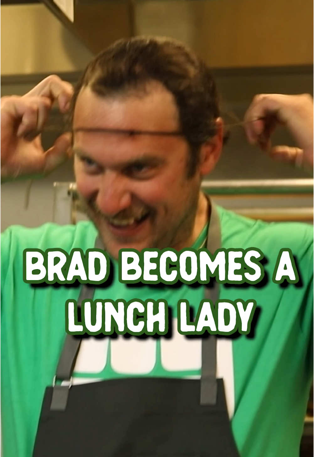 Brads back-to-school…this time as a cafeteria chef!  Thanks to Dan and all he is doing for elevating school lunches across the US, all of the hardworking lunch chefs out there, and our partner pal @YETI for their support!