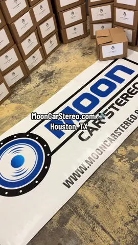 Over 15k in merchandise, thanks @mooncarstereo. Who’s next ⁉️ 🔊 #fyp #rgv #956 #houston #dallas #texas 