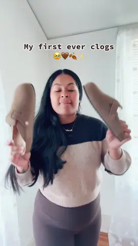 Wearing these all fall🥰🍂🤎✨🫶 @EVELLYHOOTD US @evellyhootd.us.official #fashion #clogs #sahmlife #fypシ 