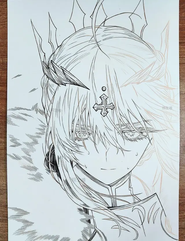 #fate #stay #saber #illustration #handdrawn #painting #paintings 