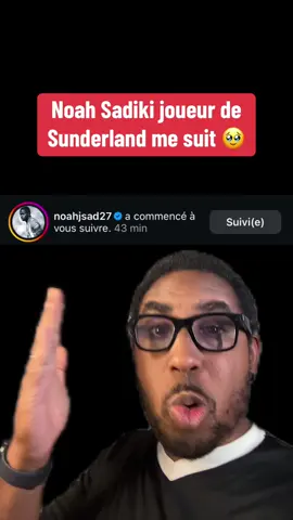 Noah Sadiki joueur de Sunderland me suit #SportsTikTok #footballtiktok #sunderland #sunderlandafc 
